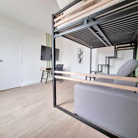 Elodie - Cosy 5 Pers' - Gare - Wifi - 3 Lits Homecourt