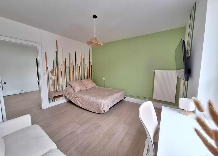 Elodie - Cosy 5 Pers' - Gare - Wifi - 3 Lits Homecourt