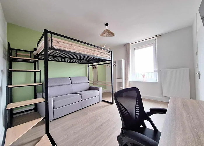 Elodie - Cosy 5 Pers' - Gare - Wifi - 3 Lits * Homecourt