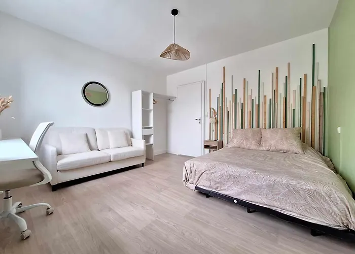 Elodie - Cosy 5 Pers' - Gare - Wifi - 3 Lits