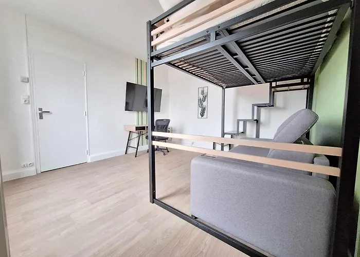 Elodie - Cosy 5 Pers' - Gare - Wifi - 3 Lits Homecourt